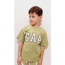 Tude Kids Yeni Sezon Gap Baskılı Erkek Çocuk Alt Üst Takım