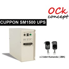 ock concept Cuppon R-Gk Kepenk Ups 1500W, Cuppon SM1500 Kepenk Güç Kaynağı, Cuppon Ups - 1500 Watt Kepenk Için Kesintisiz Güç Kaynağı