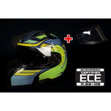 Moto Kalkan ECE R.22-06 Çene Açılır Kask