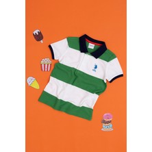 U.S. Polo Assn. Erkek Çocuk Yeşil Polo Yaka Tişört 50288131-VR054