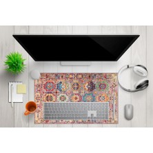 Aoki Mikrofiber Dekoratif Mouse PAD,40X80  7mm Kalınlık, Kaygansız Taban, Leke Tutmaz, Su Geçirmez, Ofis Aksesuarı