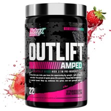 Nutrex Outlıft Amped Max Dosed Hıgh Stım Pre Workout 440GR  Usa Version  dir!!