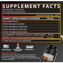 Nutrex Research Anabol Ripped Anabolic Muscle Builder 60 Likit Capsul  Usa Versiondur