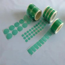 Artıyüzey Yeşil Polyester Disk Bantlar 80MM(DISK Çapı)