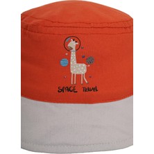 Miniko Kids Kıttı 24061-01 0-18 Aylık Balıkçı Pamuk Safari Fötr Şapka