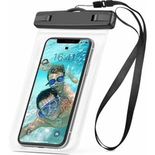 Fibaks Tüm Telefonlara Uyumlu Yağmur Su Geçirmez Waterproof Deniz Havuz Altı Geçirmez Kılıf