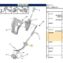 TURTEL Vites Halatı Berlingo Partner Tepee 1,6hdı (TRT50222024-2444.HW)