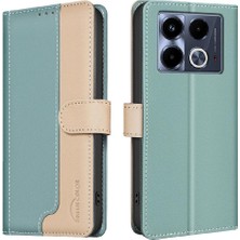 Bdt Shop Infinix Not 40 4g Kart Yuvaları Tutucu Için Flip Case Rfıd Engelleme Tpu Iç (Yurt Dışından)