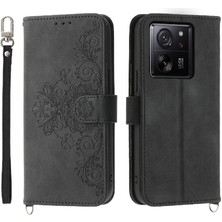 Bdt Shop Xiaomi 13T Çoklu Kredi Kartı Yuvaları Için Flip Case Bileklik Darbeye (Yurt Dışından)