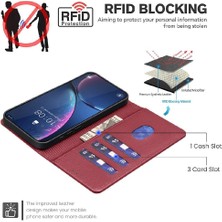 Bdt Shop Realme 12 Pro 5g Için Flip Case Cüzdan Rfıd Engelleme Pu Deri Kart Tutucu (Yurt Dışından)