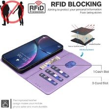 Bdt Shop Realme 12 Pro 5g Için Flip Case Cüzdan Rfıd Engelleme Pu Deri Kart Tutucu (Yurt Dışından)