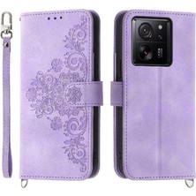 Bdt Shop Xiaomi 13T Çoklu Kredi Kartı Yuvaları Için Flip Case Bileklik Darbeye (Yurt Dışından)