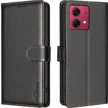 Bdt Shop Motorola Moto G84 5g Kart Tutucu Kickstand Rfıd Engelleme Pu Için Flip Case (Yurt Dışından)