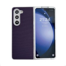 Zunhai Samsung Galaxy Z Fold3 Için Kevlar Karbon Fiber Kılıf (Yurt Dışından)