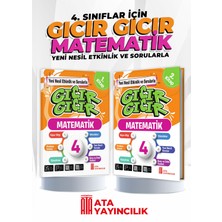 Ata Yayıncılık 4. Sınıf Gıcır Gıcır Matematik 1 Ve 2. Kitap (2'Li Kitap)