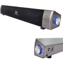 MAXWORD SLC-40USB-BT Şarjlı Soundbar 40 Watt Bluetooth USB Şarjlı (46x7x6 cm)