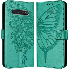 Zunhai Samsung Galaxy S10+ Için Pu Kılıf (Yurt Dışından)