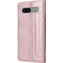 Bdt Shop Google Pixel 7A Darbeye Dayanıklı Basit Iş Deri Çanta Için Flip Case (Yurt Dışından)