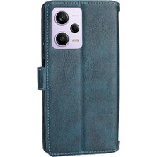 Bdt Shop Xiaomi Redmi Not 12 Için Flip Case Pro 5g Kayış Kart Tutucu Manyetik Pu (Yurt Dışından)