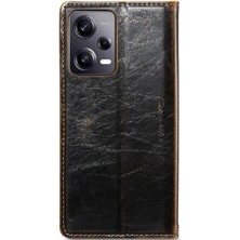 Bdt Shop Xiaomi Redmi Not 12 Için Flip Case Pro 5g Kart Tutucu Manyetik Cüzdan Pu (Yurt Dışından)