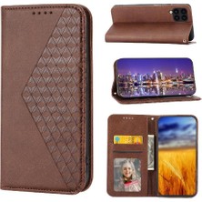 Bdt Shop Samsung Galaxy A12 5g Standı Için Flip Case Günlük Kullanım Eşkenar Dörtgen Şekli El (Yurt Dışından)