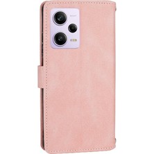 Bdt Shop Xiaomi Redmi Not 12 Için Flip Case Pro 5g Kayış Kart Tutucu Manyetik Pu (Yurt Dışından)