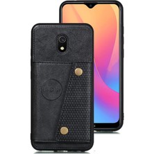 Bdt Shop Cüzdan Durumda Xiaomi Redmi 8A Buit Demir Darbeye Koruyucu Kart (Yurt Dışından)