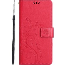 Bdt Shop Sony Xperia 10 Vı Için Filp Durumda Bilek Kayışı Manyetik Kapatma Kickstand Pu (Yurt Dışından)