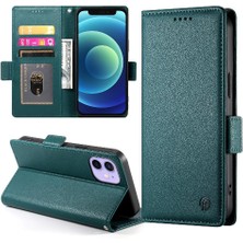 Bdt Shop IPhone 12 Mini Flip Iş Günlük Kullanım Cüzdan Kart Yuvaları Için Flip Case (Yurt Dışından)