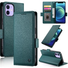 Bdt Shop IPhone 12 Mini Flip Iş Günlük Kullanım Cüzdan Kart Yuvaları Için Flip Case (Yurt Dışından)