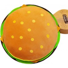 Yaratıcı Burger Peluş Oyuncak Yumuşak Yastıklı Peluş Yastık Yastık Sevimli Hamburger Yastık Erkek Kız Doğum Günü Hediyesi cm | Peluş Yastıklar (50 Cm) (Yurt Dışından)