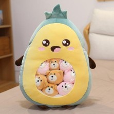 40 cm Sevimli Peluş Avokado Oyuncak Yastık Meyve Çocuk Oyuncak Kawaii Doğum Günü Hediyeleri | Peluş Yastıklar (Yurt Dışından)