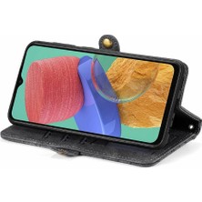 Bdt Shop Samsung Galaxy M33 5g Deri Kılıf Için Flip Case Basit Iş Çevirme (Yurt Dışından)