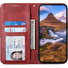 Bdt Shop Motorola Moto G54 Günlük Kullanım Için Flip Case El Kayışı Eşkenar Dörtgen Şekli Cüzdan (Yurt Dışından)