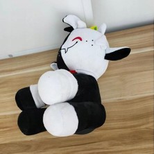 30 cm Ranboo Siyah ve Beyaz Peluş Oyuncak Bebek (Yurt Dışından)