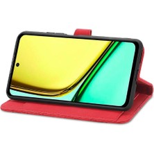 Bdt Shop Realme C67 4g Flip Fermuar Tarzı Çoklu Kart Yuvası Cüzdan Için Flip Case (Yurt Dışından)