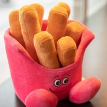 Yeni Karikatür Gıda Peluş Oyuncak Hamburger Cips Gerçekçi Dolması Snack Yastık Ultra Yumuşak Çocuk Doğum Günü Hediyesi | Peluş Yastıklar (25 Cm) (Yurt Dışından)