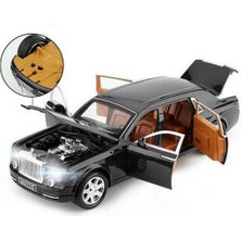 Araba Rolls-Royce Phantom 1:24 Diecast Model Oyuncak Ses ve Amp; Amp; Kutu Hediye Işık (Yurt Dışından)