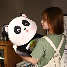 25 cm Dev Panda Peluş Yastık Yumuşak Panda Dolması Hayvan Peluş Oyuncak Çocuk Erkek Kızlar Için Sevimli Yastıklar | Peluş Yastıklar (Yurt Dışından)