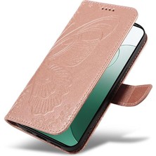 BDT Boutique Kredi Kartı Yuvası ile Xiaomi 14 Için Flip Case Yüksek Kalite Deri El (Yurt Dışından)