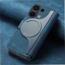 BDT Boutique Xiaomi Redmi Not 13 Için Flip Case 4g Cüzdan Mıknatıs Koruyucu Malzeme (Yurt Dışından)