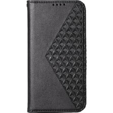 BDT Boutique Samsung Galaxy Flip Eşkenar Dörtgen Şekli El Kayışı Cüzdan Günlük Kullanım Için Flip Case (Yurt Dışından)