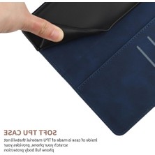 BDT Boutique Onur 90 Akıllı Dikiş Kabartmalı Deri Cüzdan Yüksek Tpu Pu Için Flip Case (Yurt Dışından)