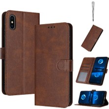 BDT Boutique Saf Kart Yuvası ile IPhone X/xs Kickstand Pu Deri Için Flip Case (Yurt Dışından)