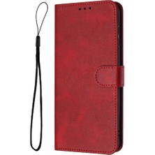 BDT Boutique Kart Yuvası ile IPhone 14 Pro Kickstand Için Flip Case Pu Deri Saf (Yurt Dışından)