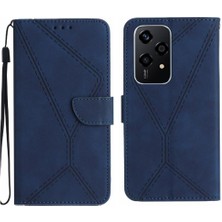 BDT Boutique Onur 200 Lite Için Flip Case Yumuşak Pu Deri Deri Cüzdan Yüksek Kalite (Yurt Dışından)