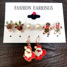 Dream Butik 4'lü Yılbaşı Küpe Seti