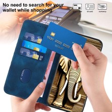 BDT Boutique Realme C55 Manyetik Kart Tutucu Için Flip Case Pu Deri Kapak Çevirin (Yurt Dışından)