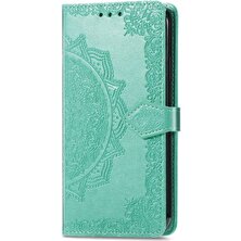 BDT Boutique Samsung Galaxy M55 Flip Kapak Için Flip Case Darbeye Deri Kılıf (Yurt Dışından)