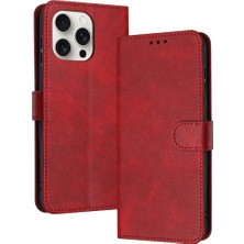 BDT Boutique Kart Yuvası Kickstand ile IPhone 15 Pro Max Pu Deri Için Flip Case (Yurt Dışından)